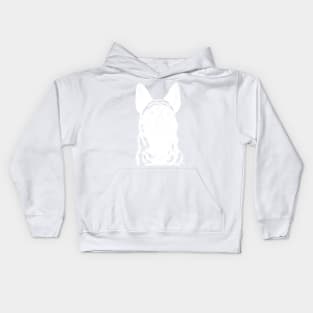 Malinois GSD Dutch White Kids Hoodie